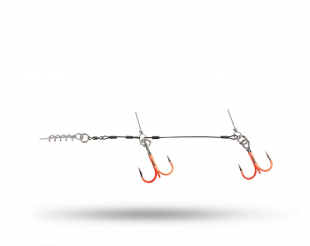 CWC PRO UV Orange Stinger, SS 60lb Junior Tandem 1